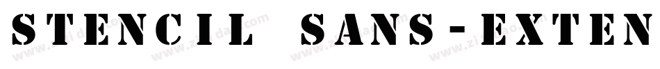 Stencil Sans-Extended Normal字体转换